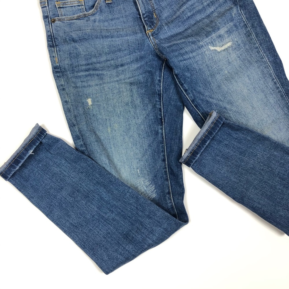 High Rise Skinny Denim Jeans - Picture 7 of 14